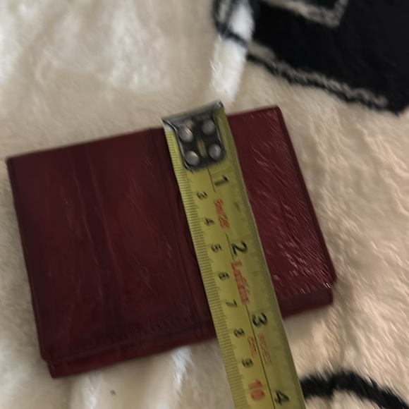 Eel skin leather vintage 3 folds - Picture 15 of 15